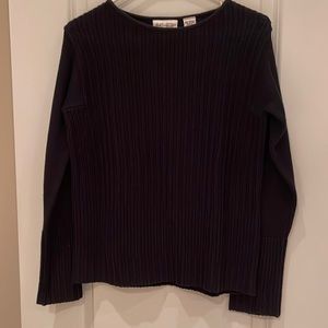 Kim Rogers black sweater